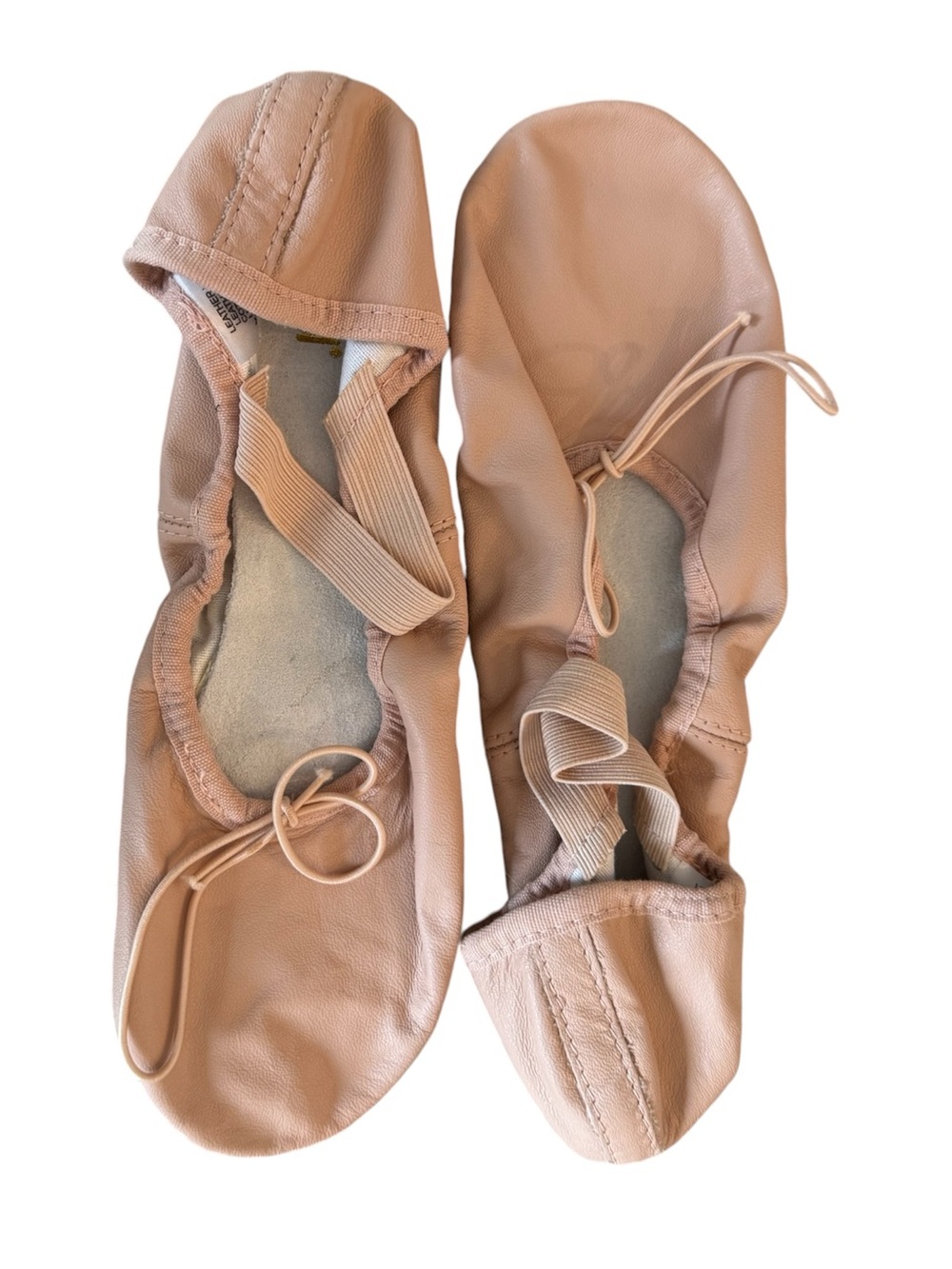 Bloch Nude Pink Leather Ballet Slippers